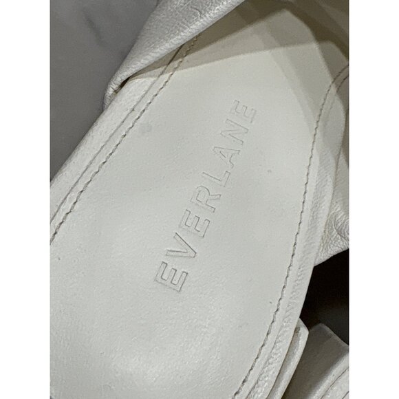 Everlane The Day Twist Heels in Canvas 6 New Womens High Heels Sandals - Picture 9 of 13